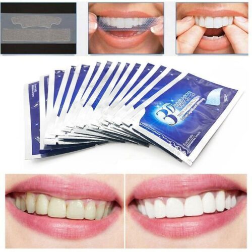 The New 3D Teeth Whitening Strips