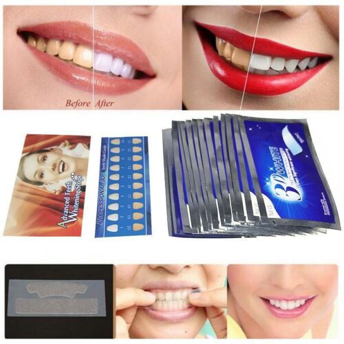 The New 3D Teeth Whitening Strips