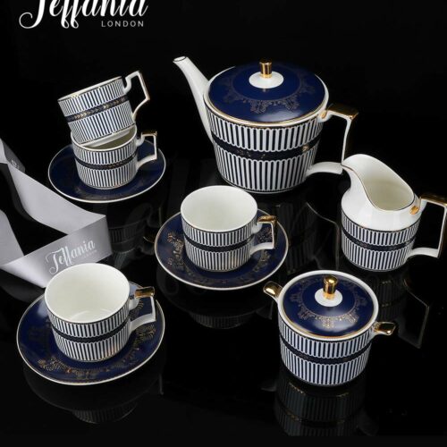 Teffania Cerulean Château® Coffee Set – Official Retailer
