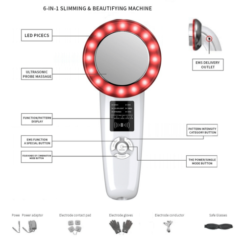 Ultrasonic™ Official Retailer – 6 In 1 Beauty & Slimmer