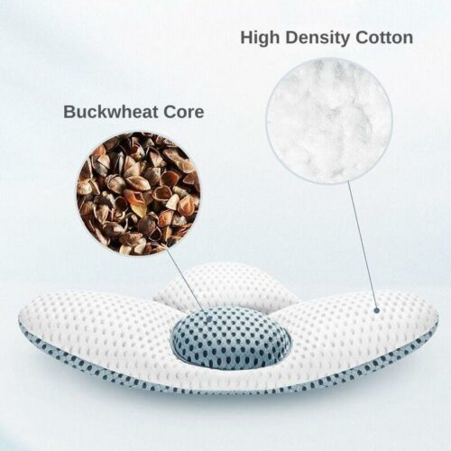 LilyPillow™ Official Retailer – Buckwheat Lumbar Support Sleep Pillow