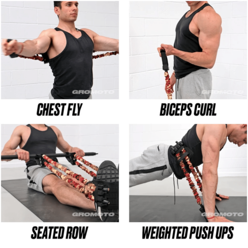 Gromoto™ Resistance Band & Bar – Official Retailer