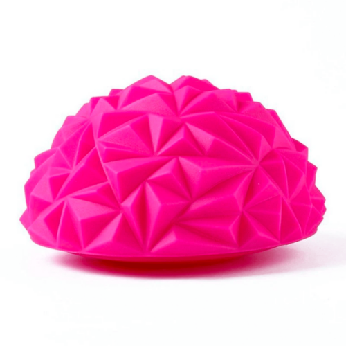 Yoga Half Ball Water Cube Diamond Pattern Foot Massage Ball