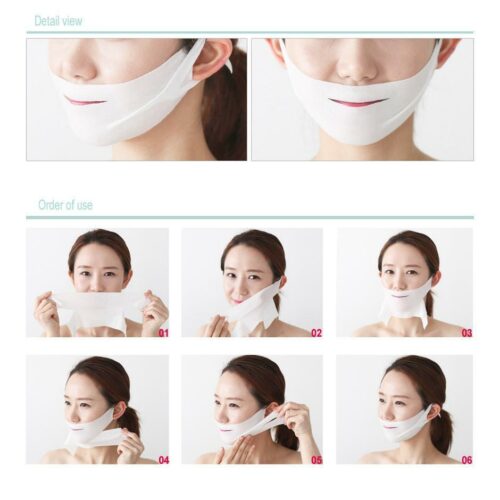 Double Chin Lifting Treatment V Line Mask 4 Sheets