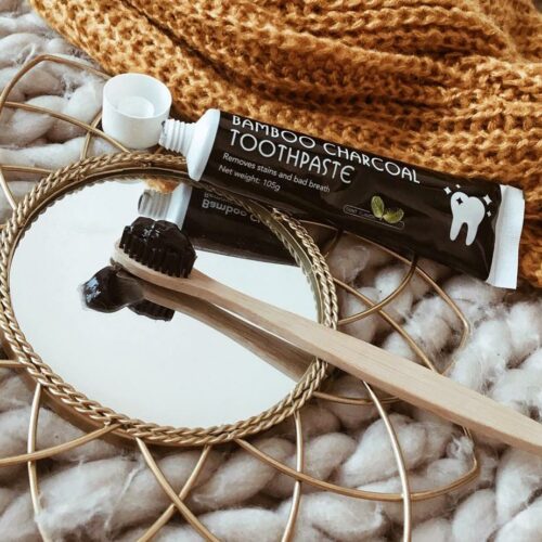 Bamboo Charcoal Toothpaste For Teeth Whitening