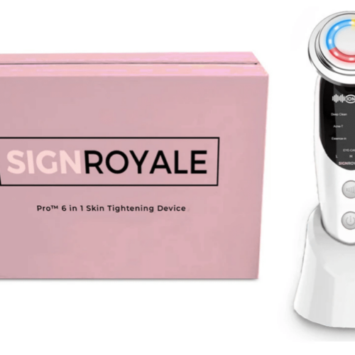 Signroyale Pro™ Official Retailer – 6 In 1 Skin Tightening Device