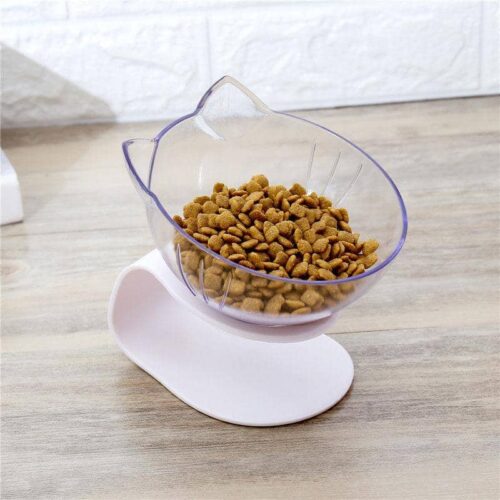 purrbowl™ orthopedic anti vomiting cat feeder