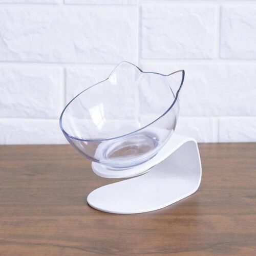 purrbowl™ orthopedic anti vomiting cat feeder